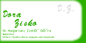 dora zisko business card